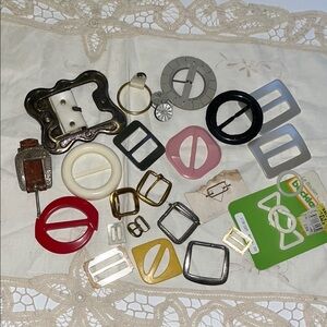 Vintage Buckle Collection in Assorted Colors • California • USA